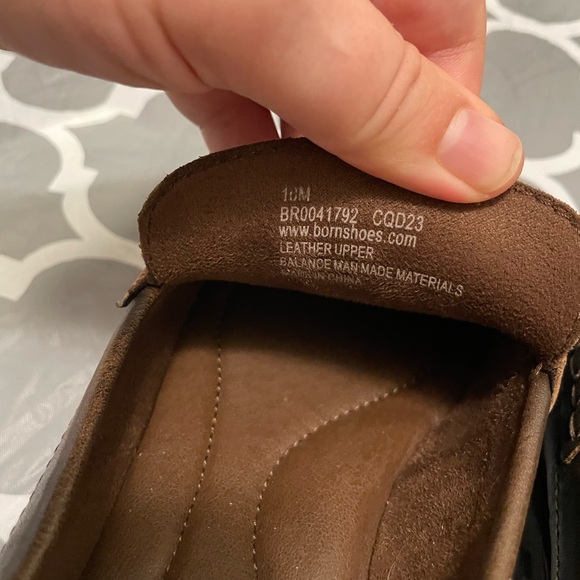 Born Women's Carrera Round Toe Loafer Size 10M Brown Chunky Y2K Leather - Picture 7 of 7